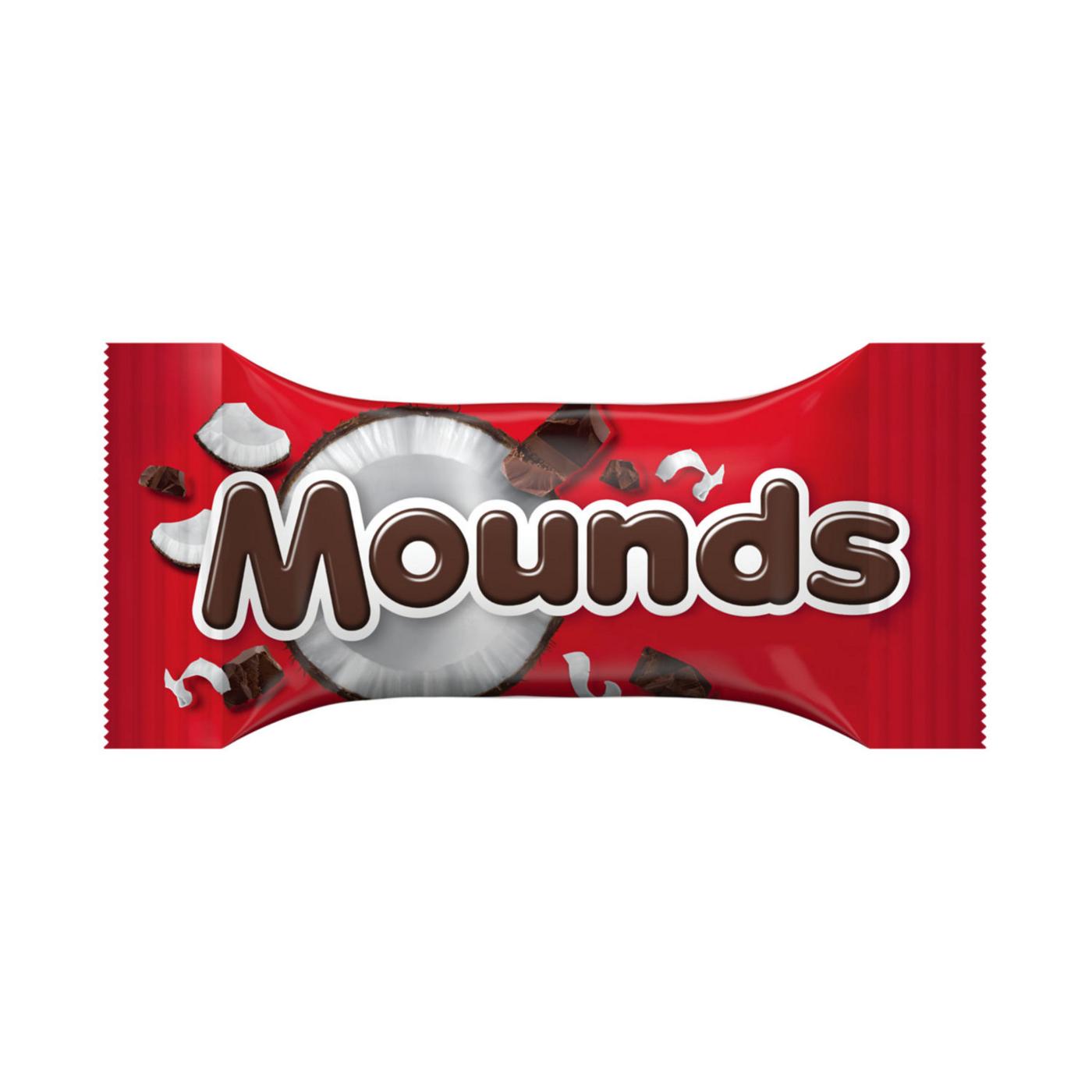 Mounds Dark Chocolate & Coconut Snack Size Candy Bars; image 2 of 7