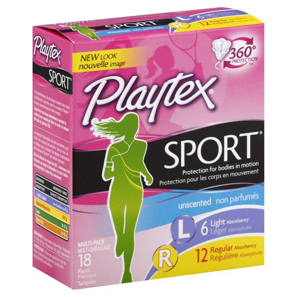 Playtex Sport MultiPack Unscented Tampons Shop Tampons at HEB