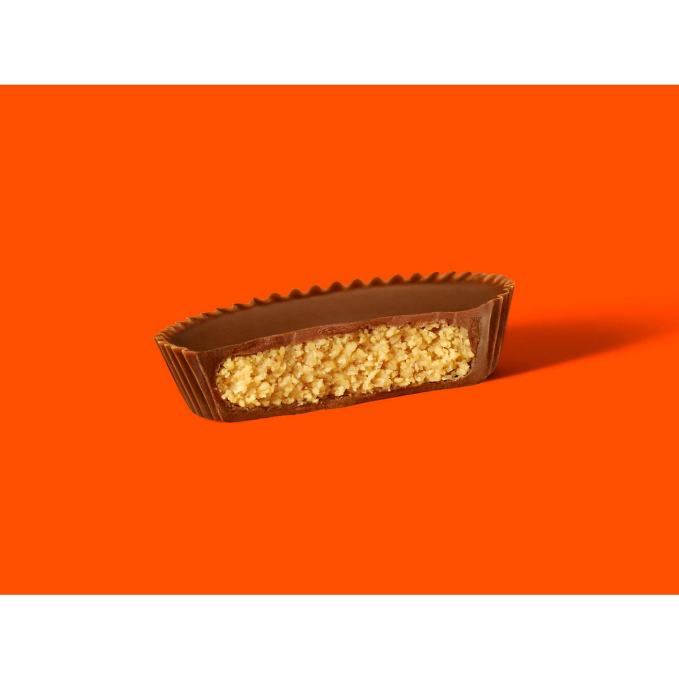 Reese's Milk Chocolate Snack Size Peanut Butter Cups Candy; image 7 of 7