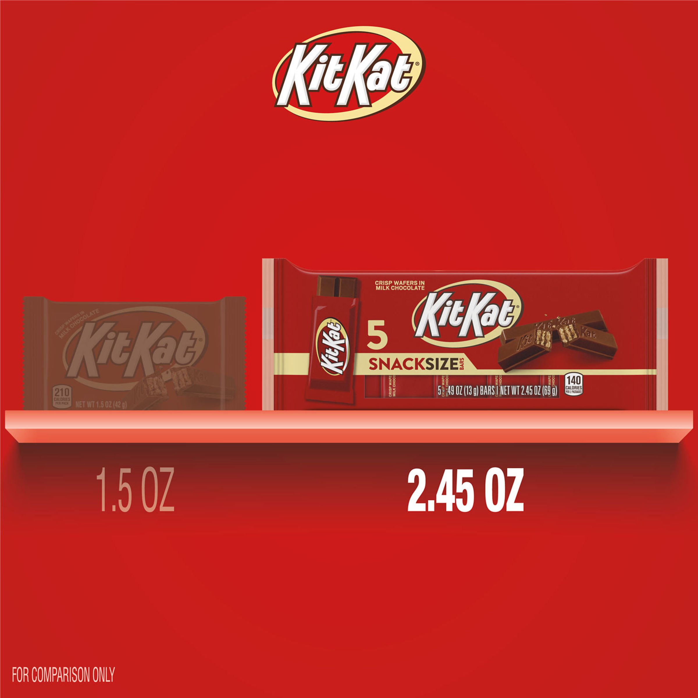 Kit Kat Milk Chocolate Wafer Snack Size Candy Bag - Shop Candy at H-E-B