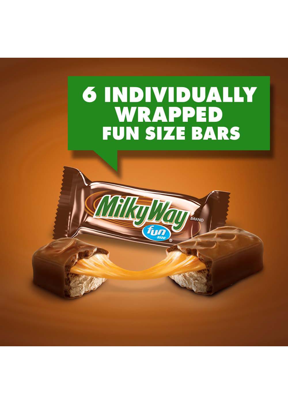 Milky Way Fun Size Chocolate Bars; image 3 of 5
