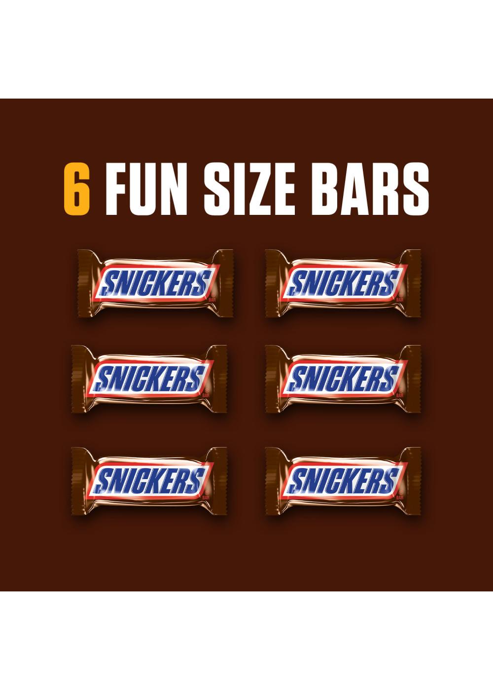 Snickers Fun Size Chocolate Bars; image 2 of 7