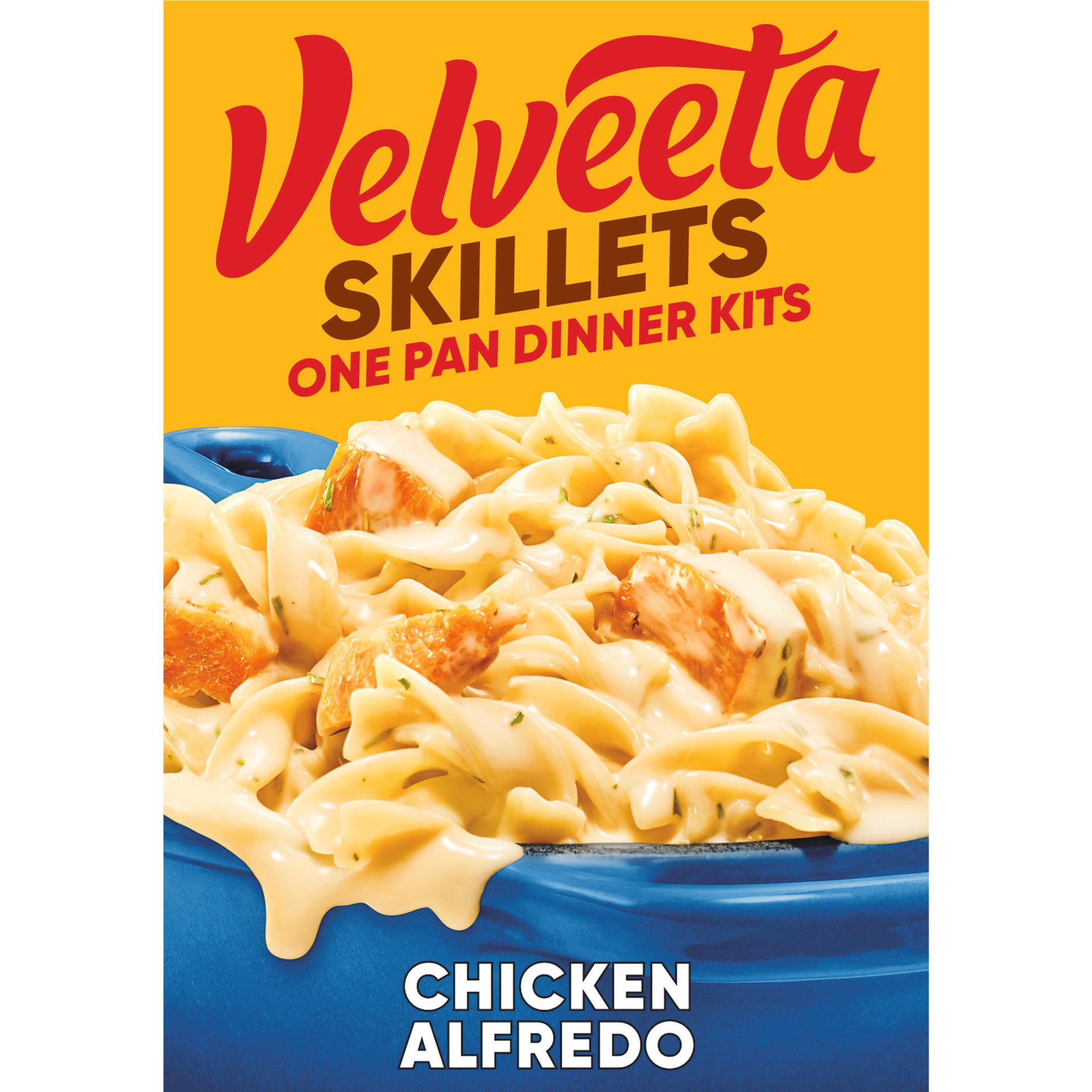 Kraft Velveeta Skillets Chicken Alfredo Dinner Kit Shop Pantry meals