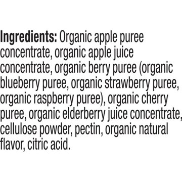 Plum Organics Teensy Soft Fruit Snacks - Berry, 5 pk