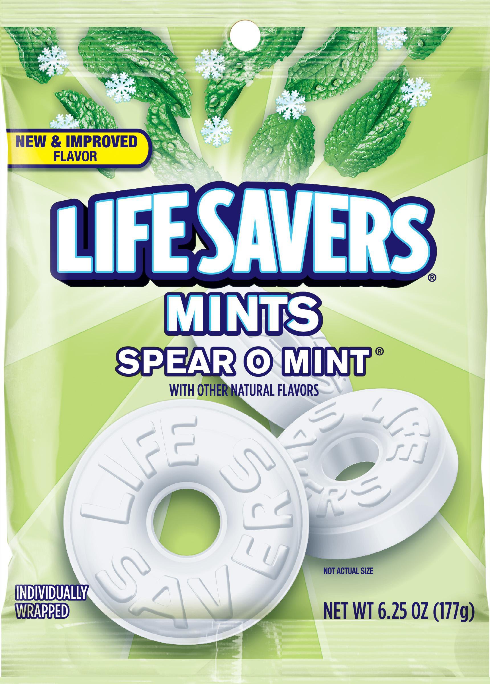 Life Savers SpearOMint Mints Bag Shop Candy at HEB