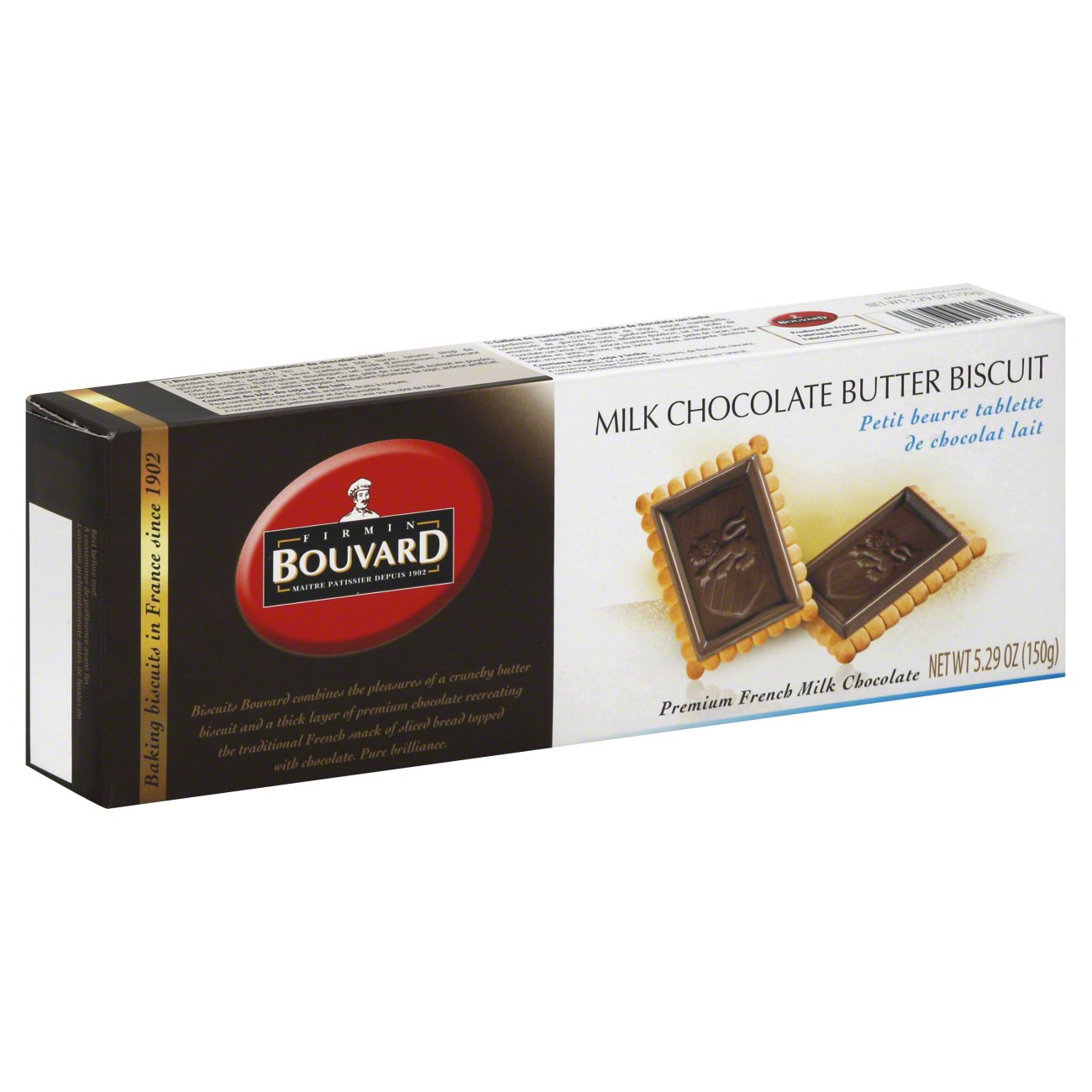 Bouvard Milk Chocolate Butter Biscuits Shop Cookies at HEB