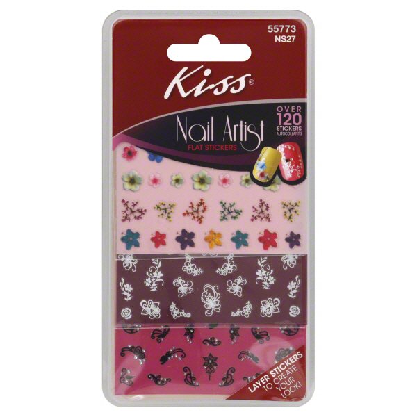 Kiss Nail Artist Flat Stickers Shop Nails at HEB