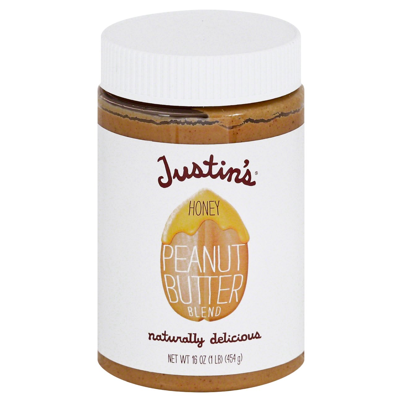 Justin's Natural Honey Peanut Butter - Shop Peanut Butter At H-E-B