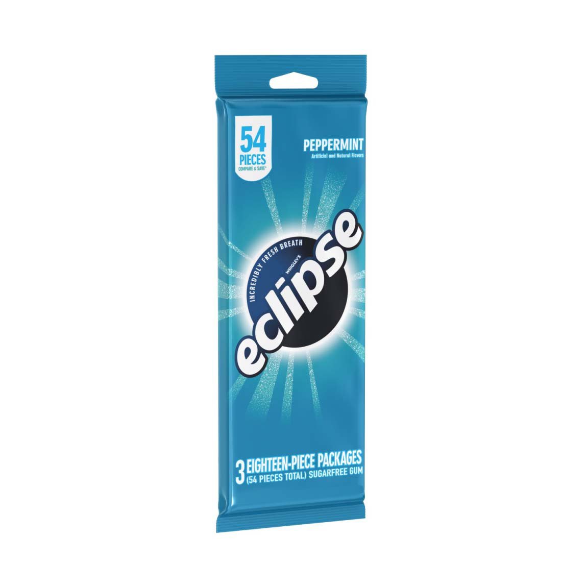 Eclipse Peppermint Sugarfree Gum Multipack Shop Gum & Mints at HEB