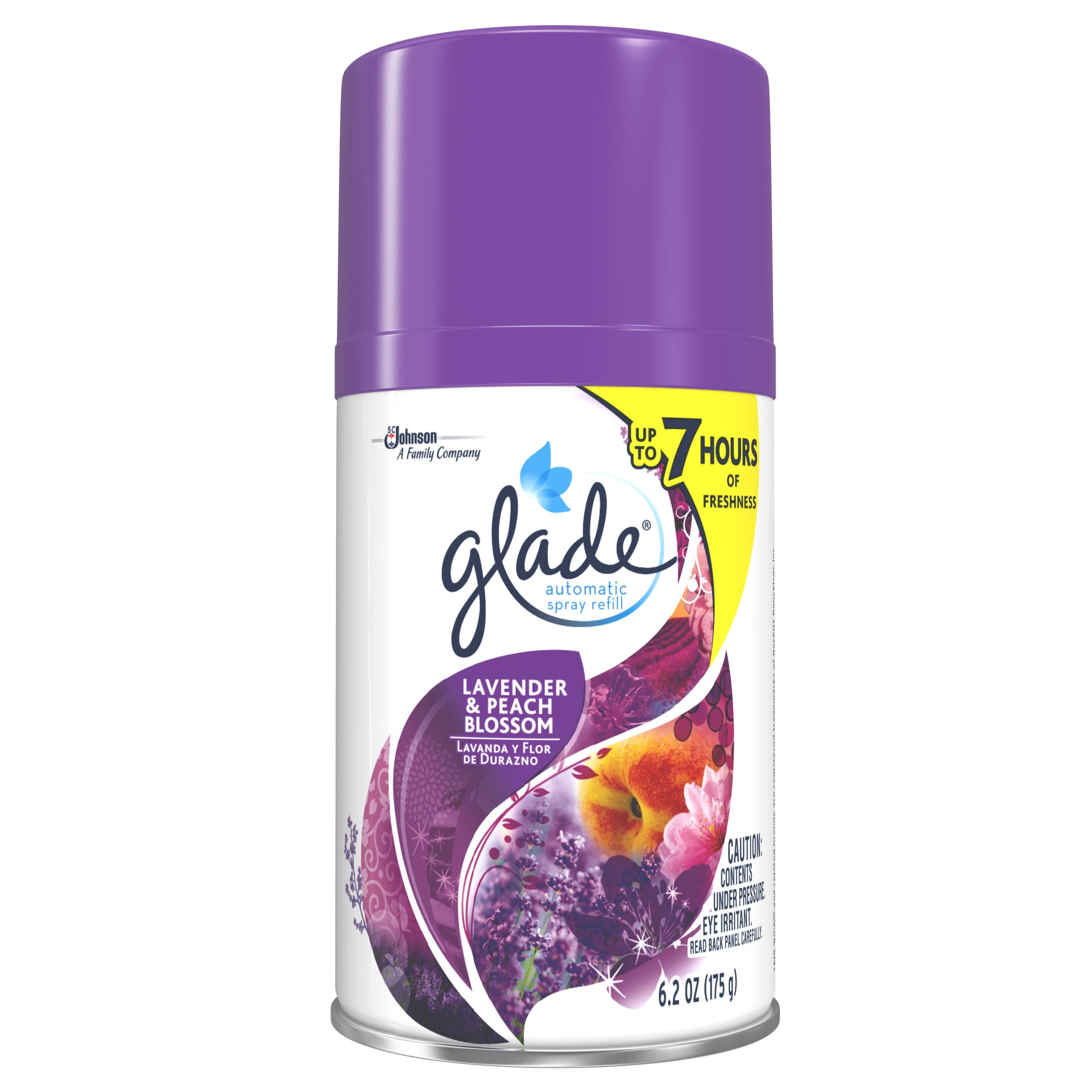 Glade Lavender & Peach Blossom Automatic Spray Refill Shop Air Fresheners at HEB