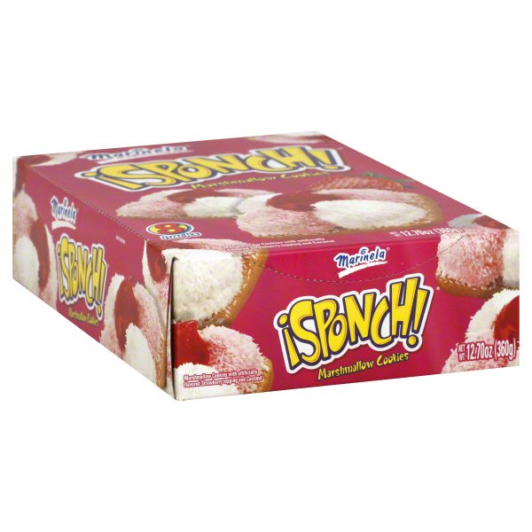 Marinela Sponch Marshmallow Cookies Shop At H E B 7647