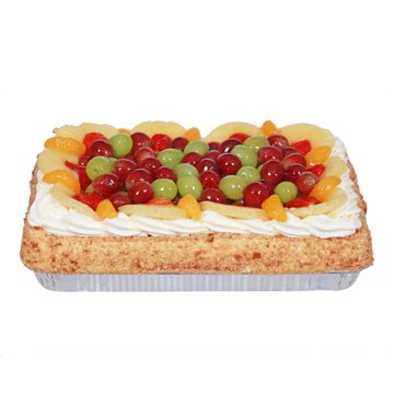 H-E-B Bakery Fruit-Topped Tres Leches Cake, 1/4 Sheet