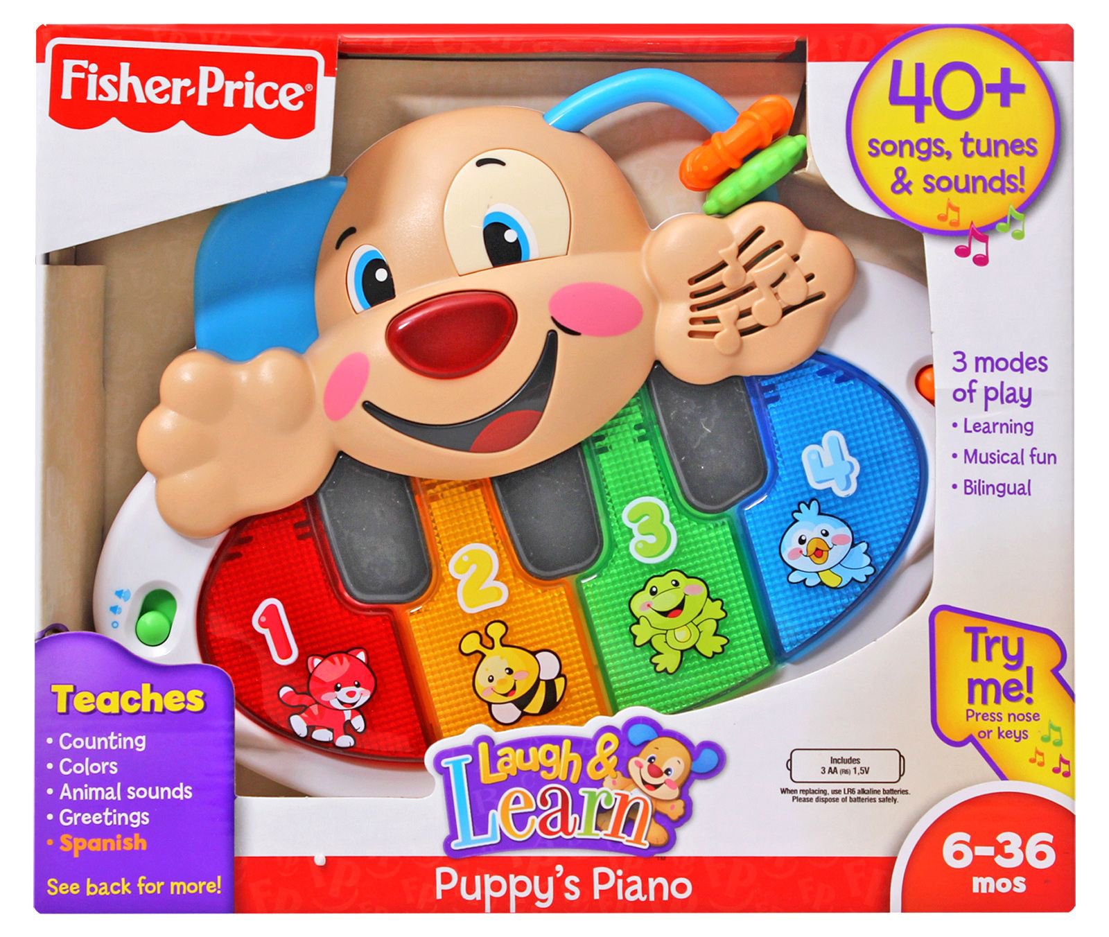 fisher price laugh and learn piano