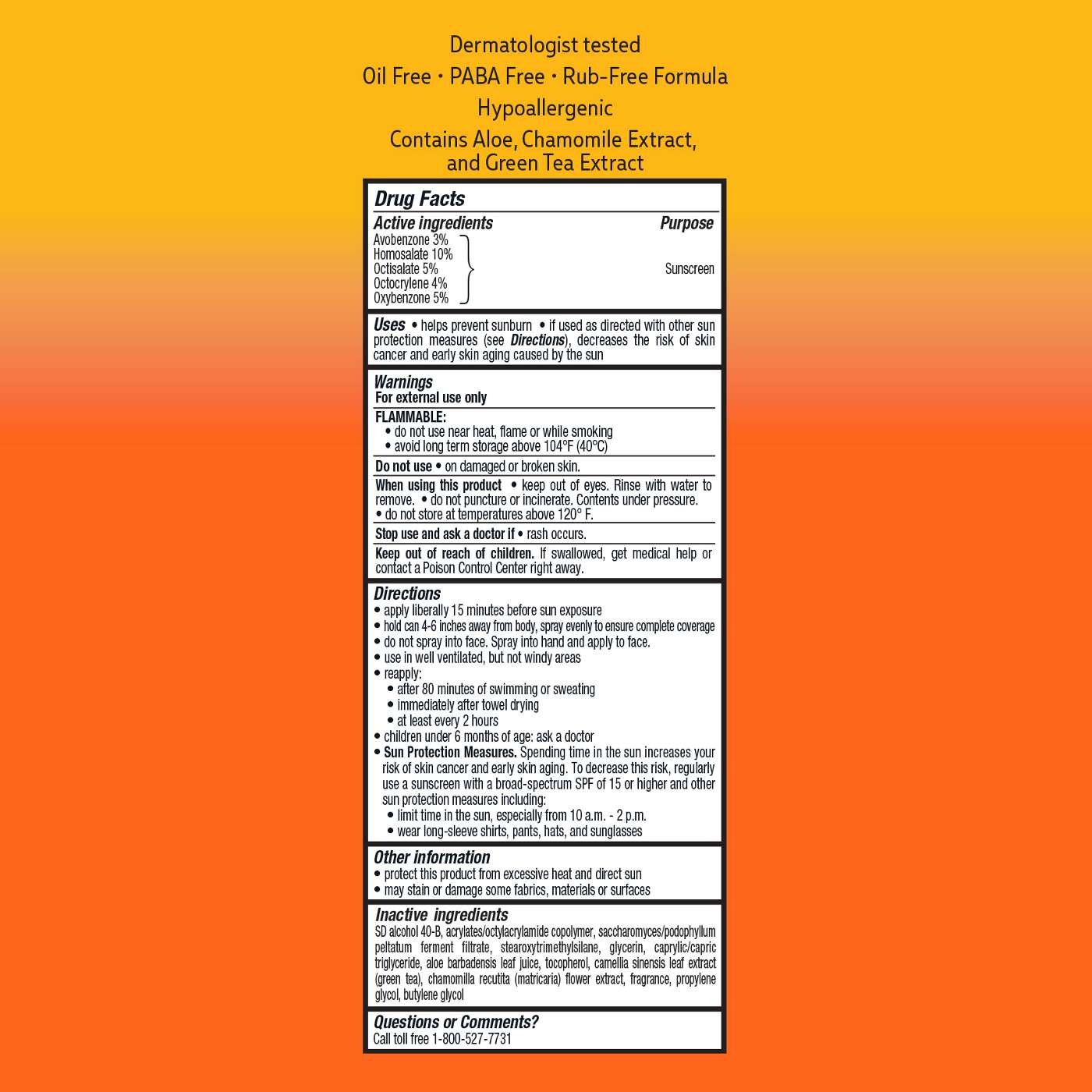 H-E-B Ultra Broad Spectrum Sunscreen Spray – SPF 50; image 5 of 5