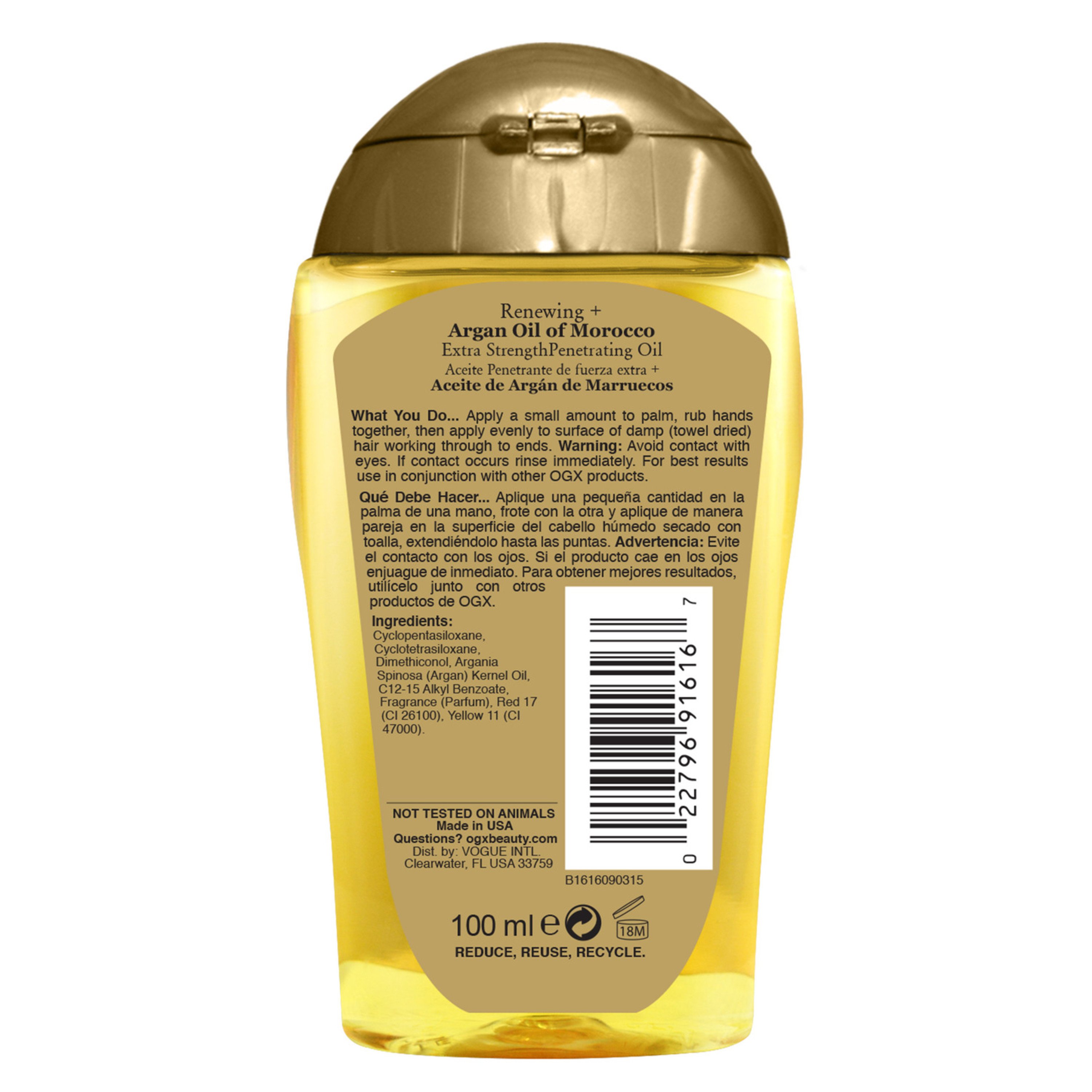 OGX Renewing + Argan Oil of Morocco Extra Penetrating Oil - Shop Styling  Products & Treatments at H-E-B