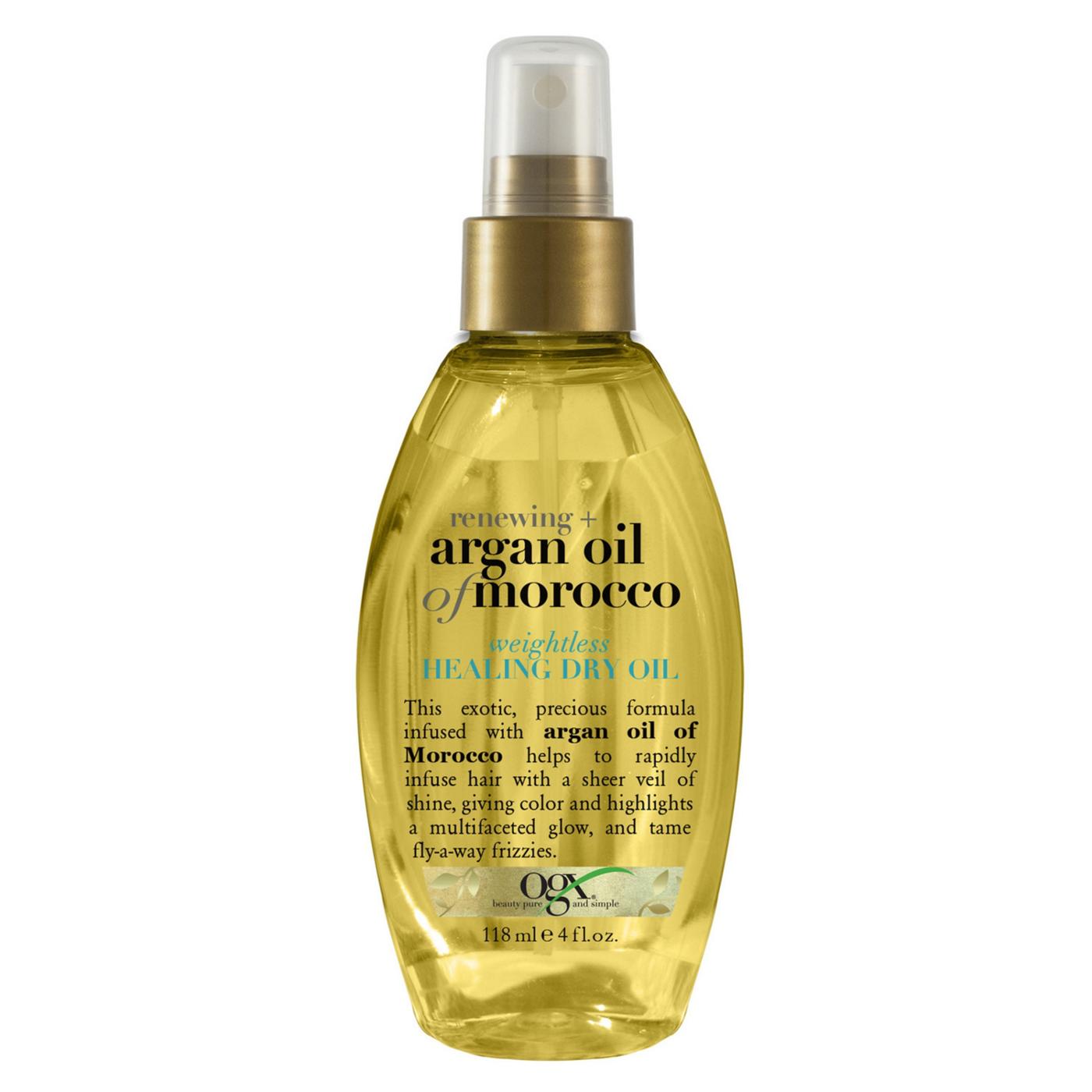 OGX Renewing + Argan Oil of Morocco Weightless Healing Dry Oil; image 1 of 5