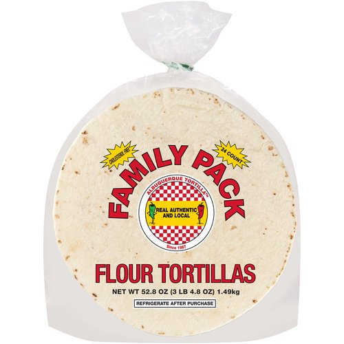 Albuquerque Tortilla Family Pack Flour Tortillas Shop Tortillas at HEB