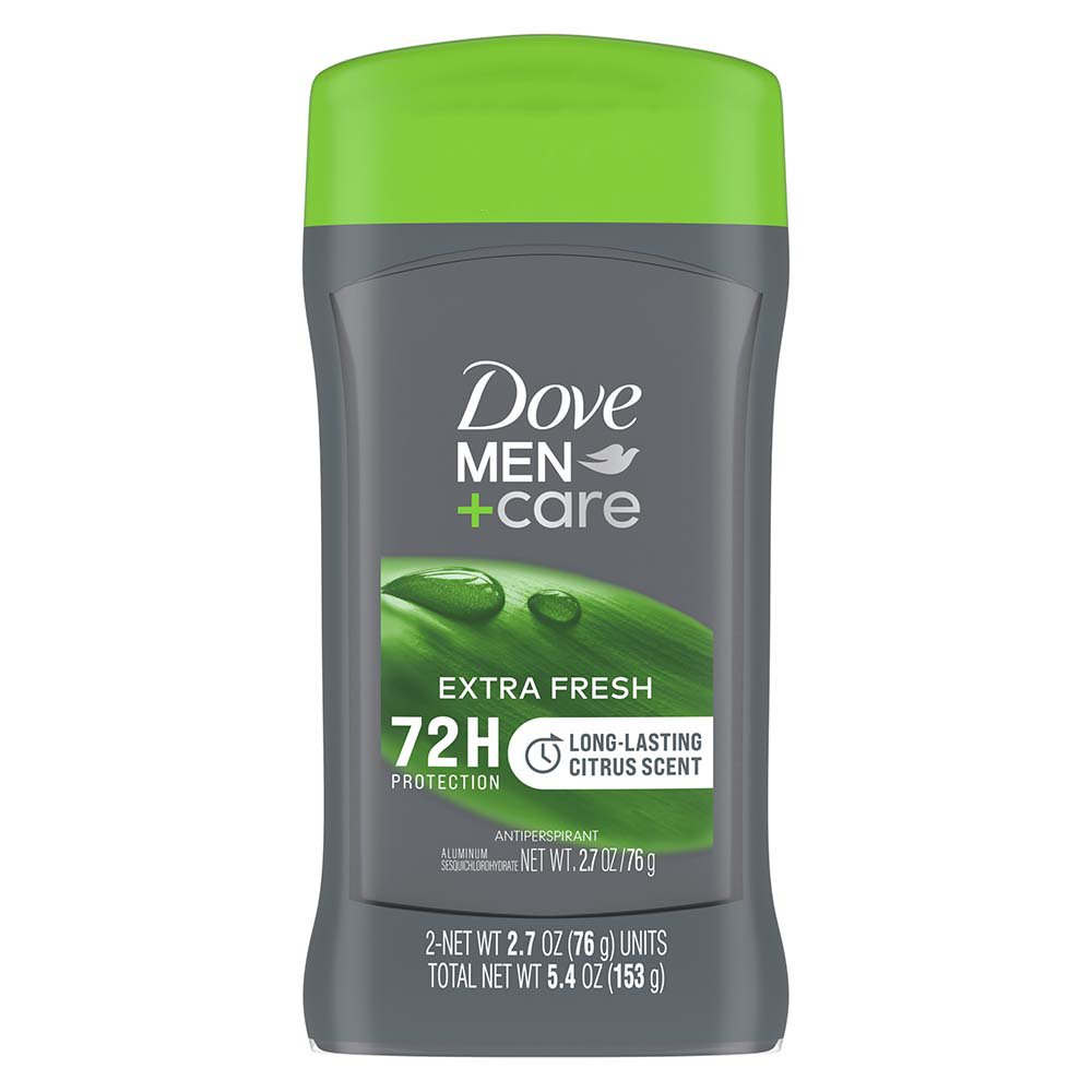 Dove Men+Care Antiperspirant Deodorant Stick Twin Pack - Extra Fresh ...