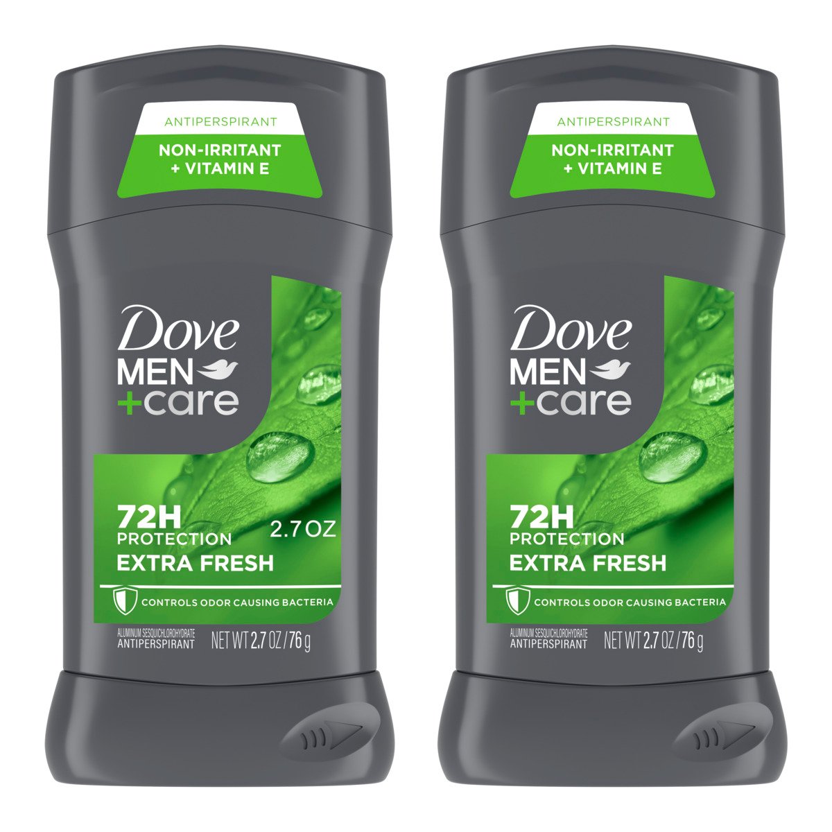 Dove Men+Care Antiperspirant Deodorant Stick Twin Pack Extra Fresh