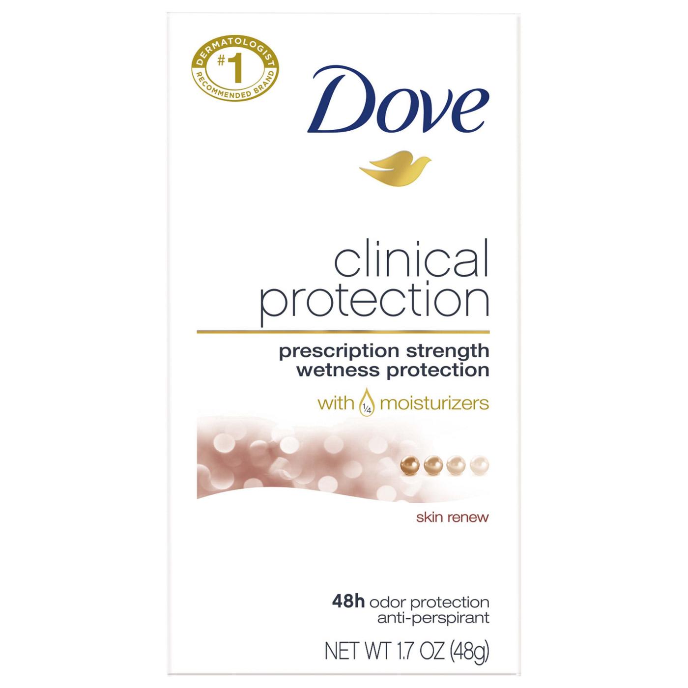 Dove Clinical Protection ClearTone Skin Renew Antiperspirant & Deodorant; image 4 of 4