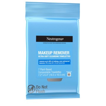 Neutrogena Travel Size Makeup Remover Cleansing Towelettes, 7 ct