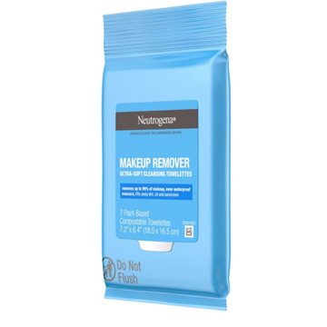 Neutrogena Travel Size Makeup Remover Cleansing Towelettes, 7 ct