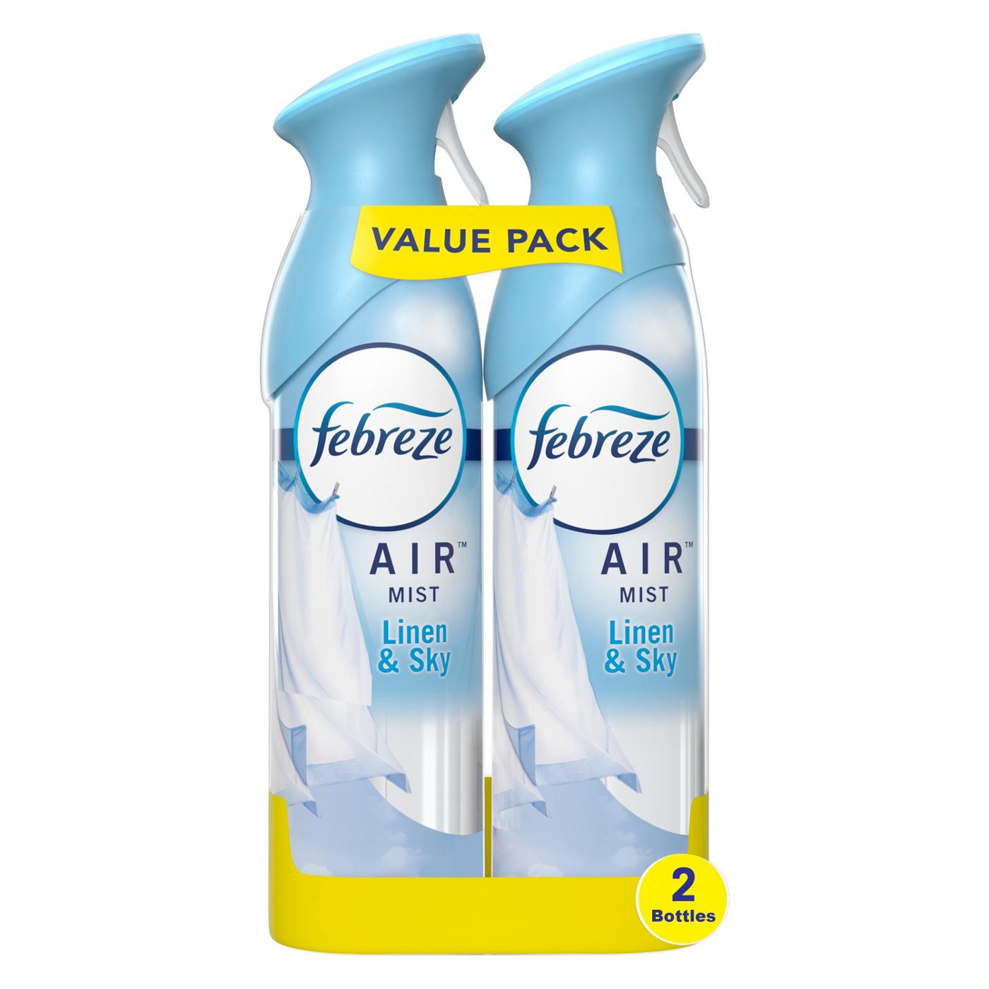 Febreze Air Freshener Spray - Odor-Fighting Room Spray - Linen & Sky Scent; image 1 of 7