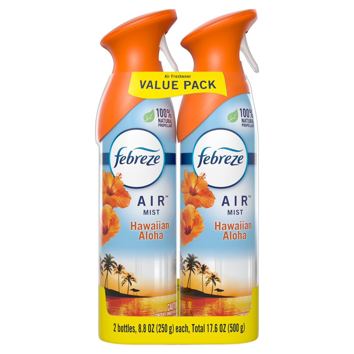 Febreze Air Freshener Spray - Odor-Fighting Room Spray - Hawaiian Aloha Scent; image 7 of 7