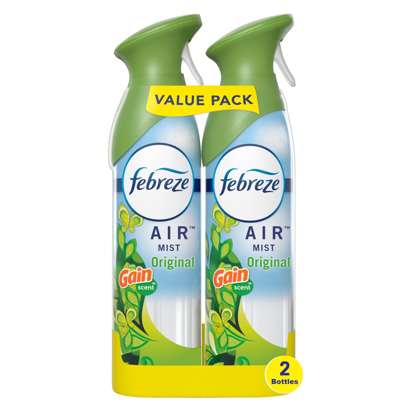 Febreze Air Freshener Spray - Odor-Fighting Room Spray - Gain Original Scent; image 1 of 4