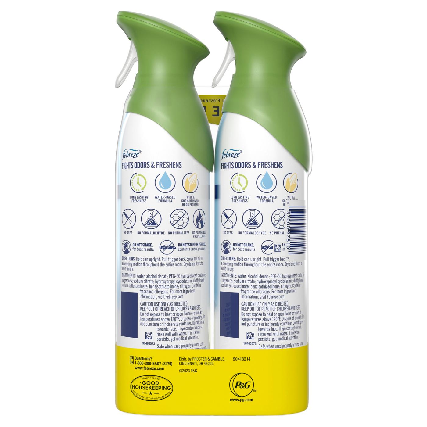 Febreze Air Freshener Spray - Odor-Fighting Room Spray - Gain Original Scent; image 7 of 7