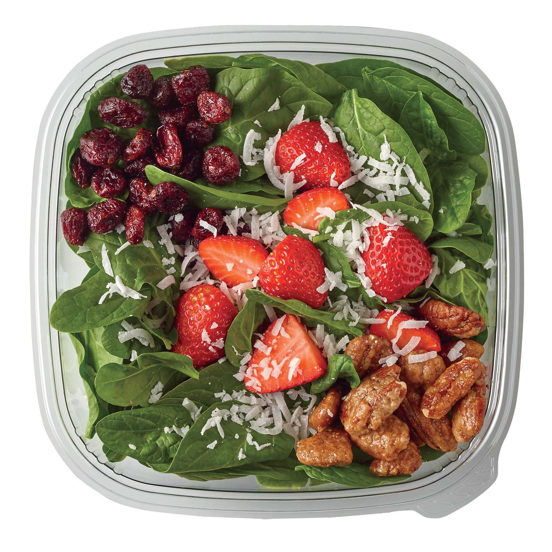 H-E-B Meal Simple Strawberry Honey And Roasted Pecan Salad - Shop ...