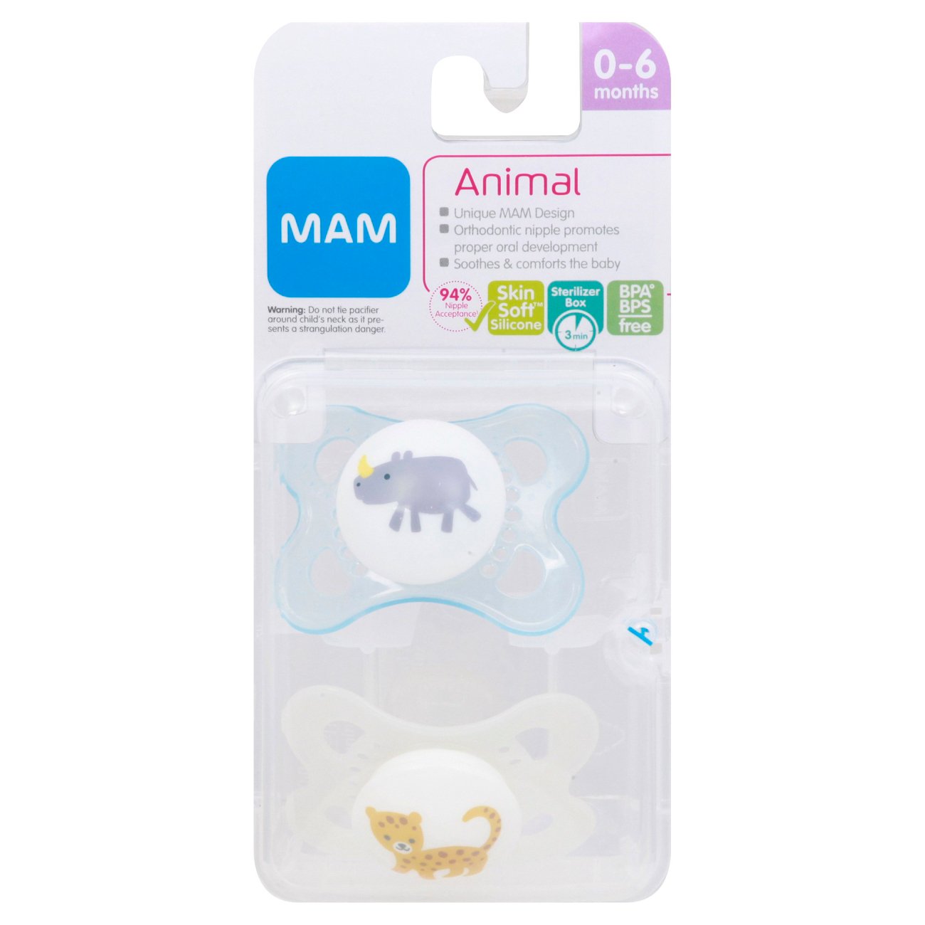 mam silicone pacifier