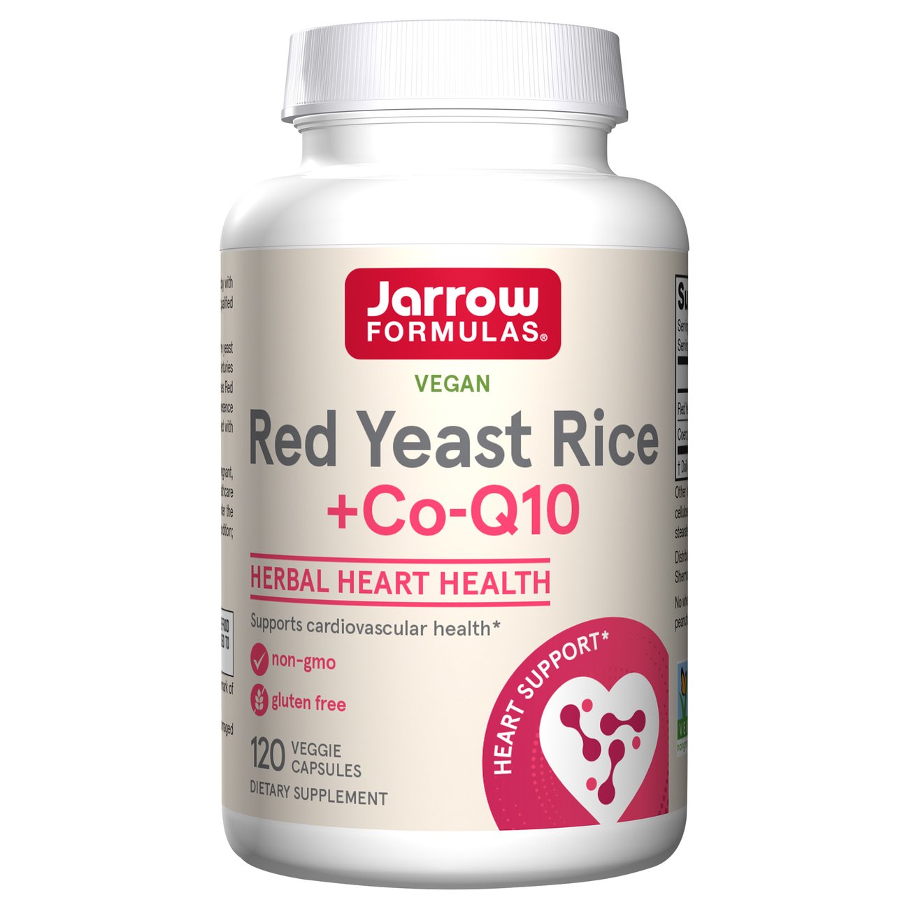Jarrow Formulas Red Yeast Rice Capsules, 120 ct