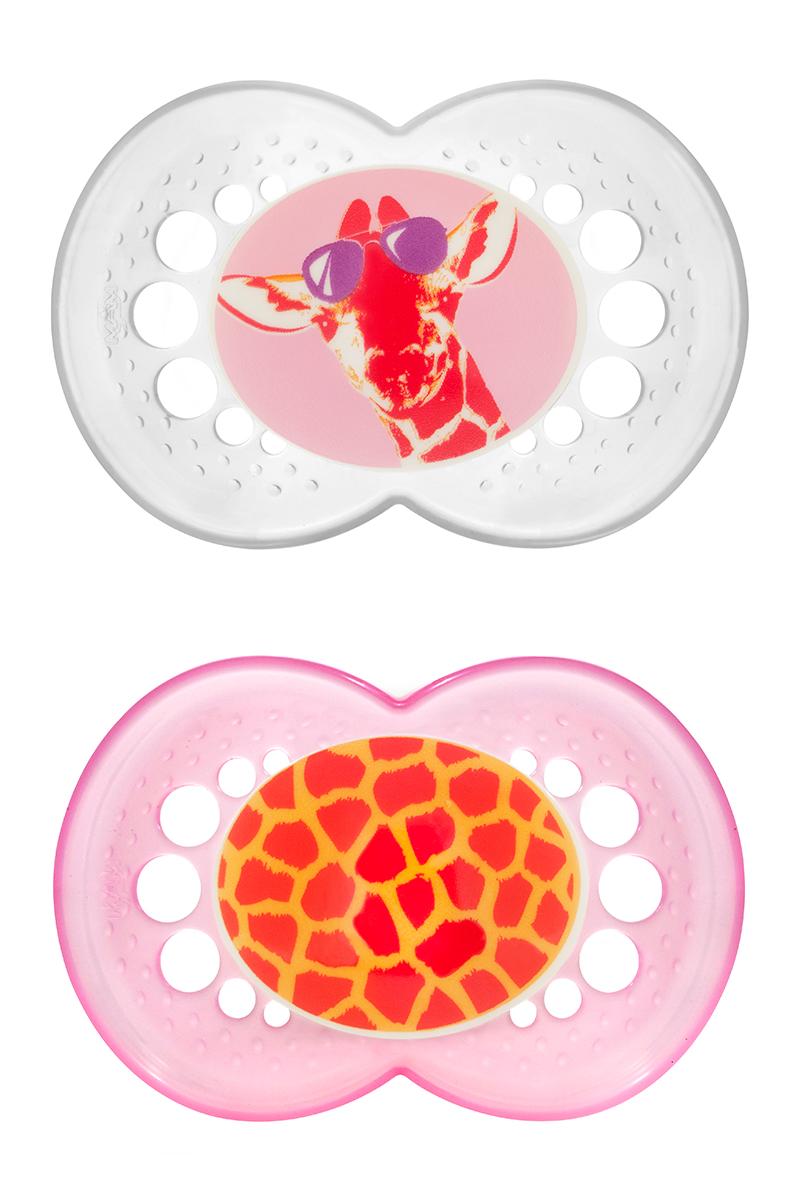 MAM Orthodontic Animals Pacifiers (6+ Months), Assorted Colors; image 3 of 6