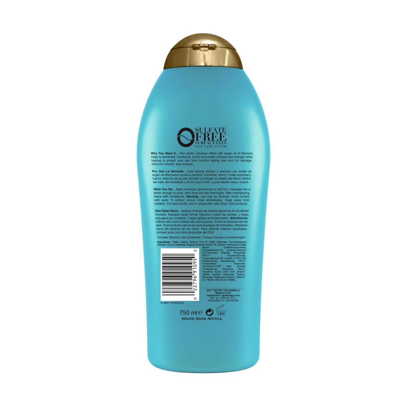 OGX Renewing + Argan Oil of Morocco Shampoo - Salon Size; image 5 of 6