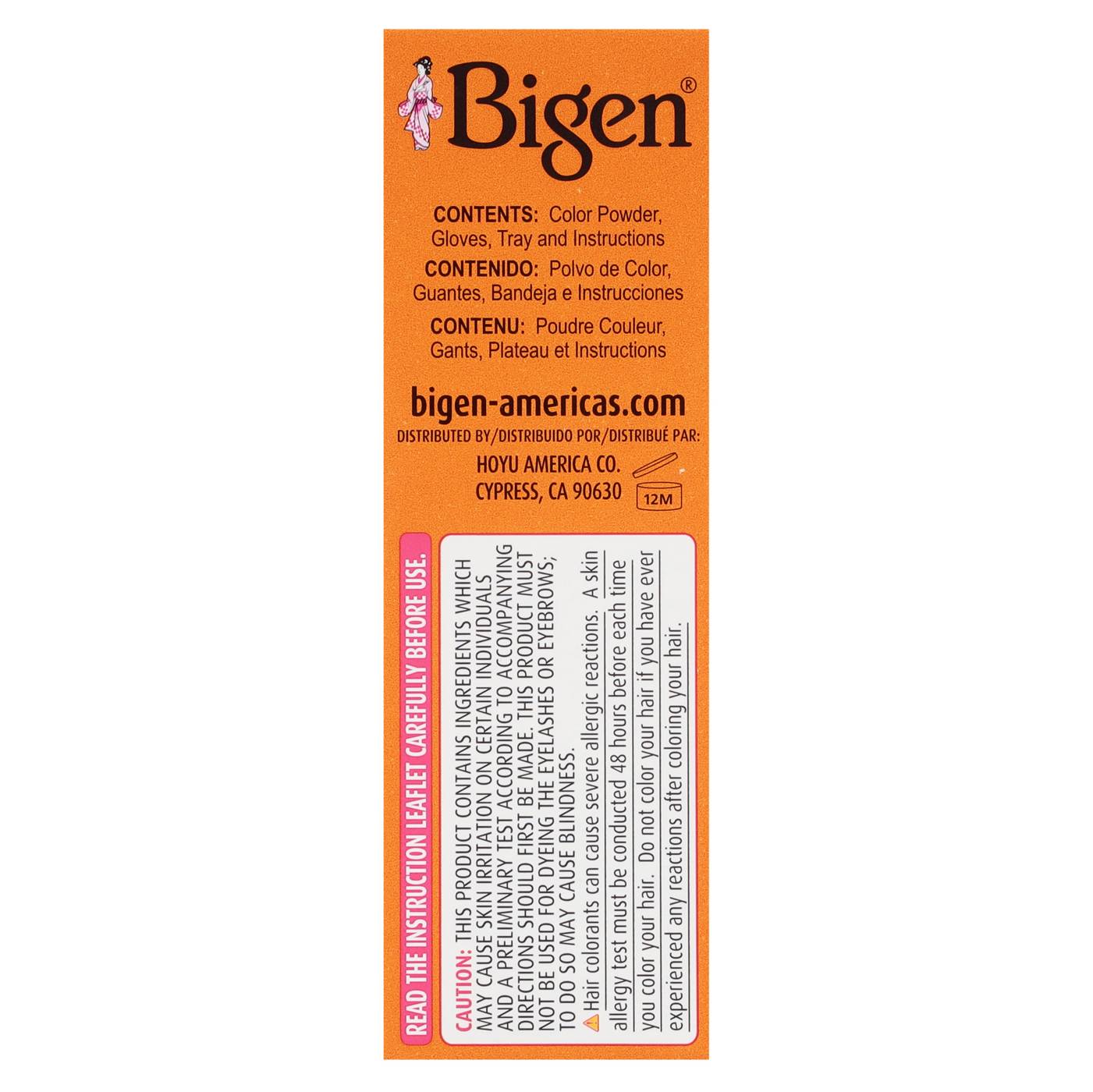 Bigen Permanent Powder Hair Color - 57 Dark Brown; image 5 of 5