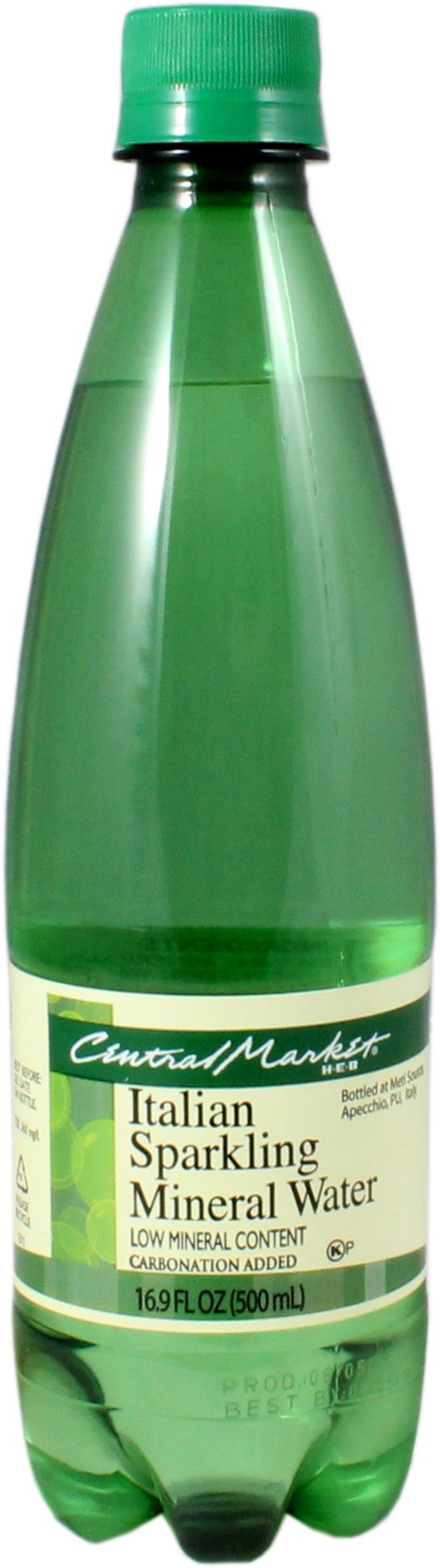Central Market All Natural Sparkling Water, 16.9 oz