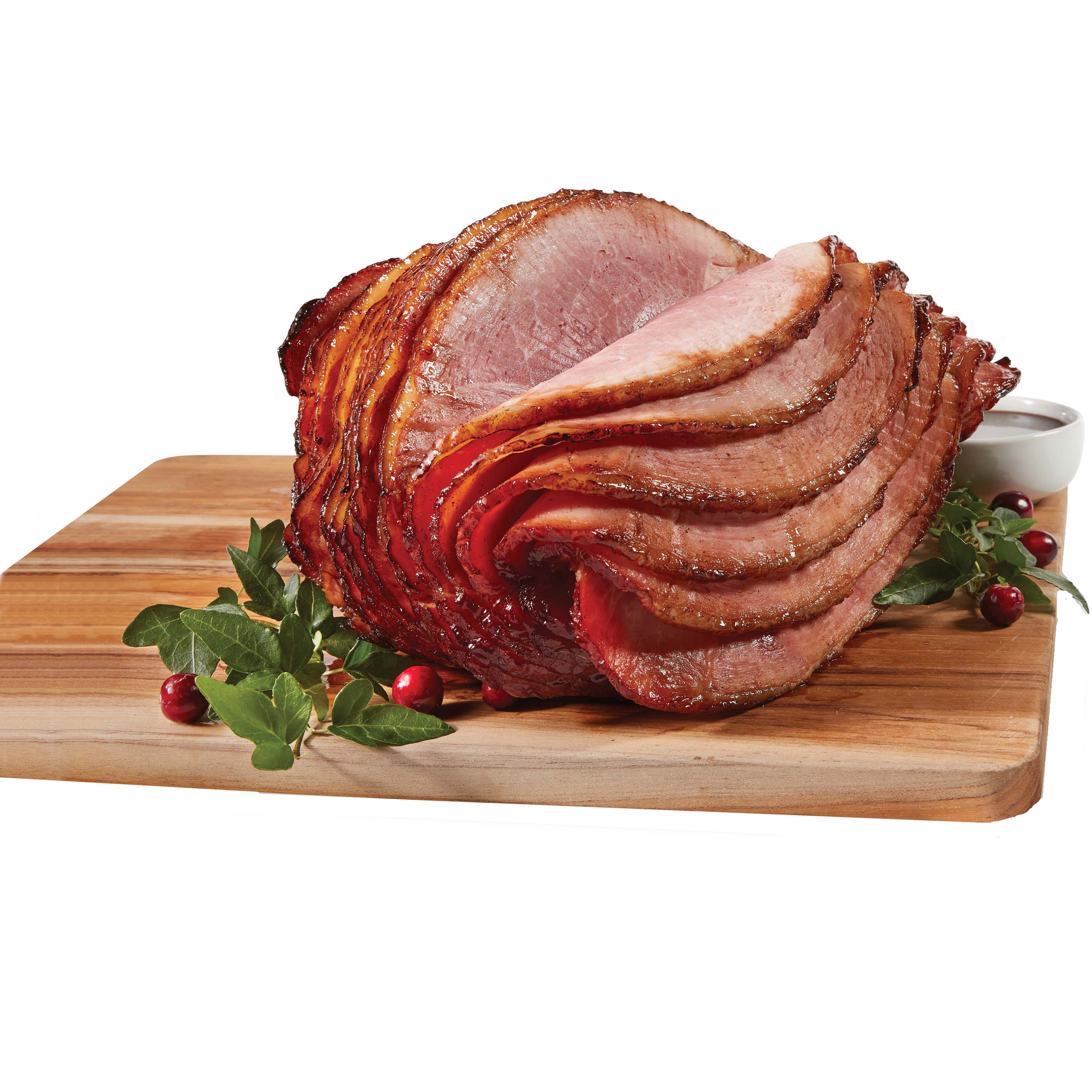 Fresh Fire Glazed Hickory Smoked Spiral Sliced Ham Shop Meat at HEB