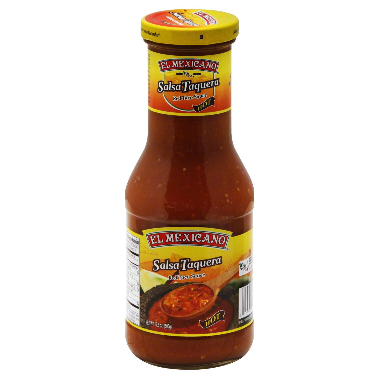 El Mexicano Red Hot Taco Sauce Shop Salsa & Dip at HEB