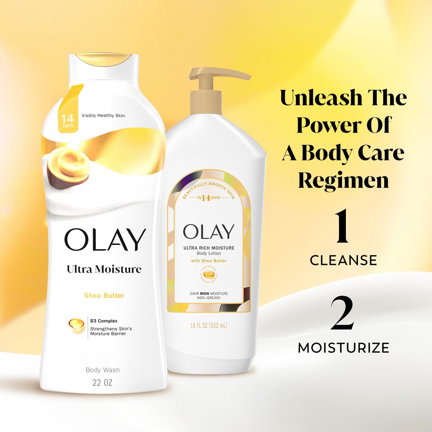 Olay Ultra Moisture Body Wash - Shea Butter; image 9 of 10
