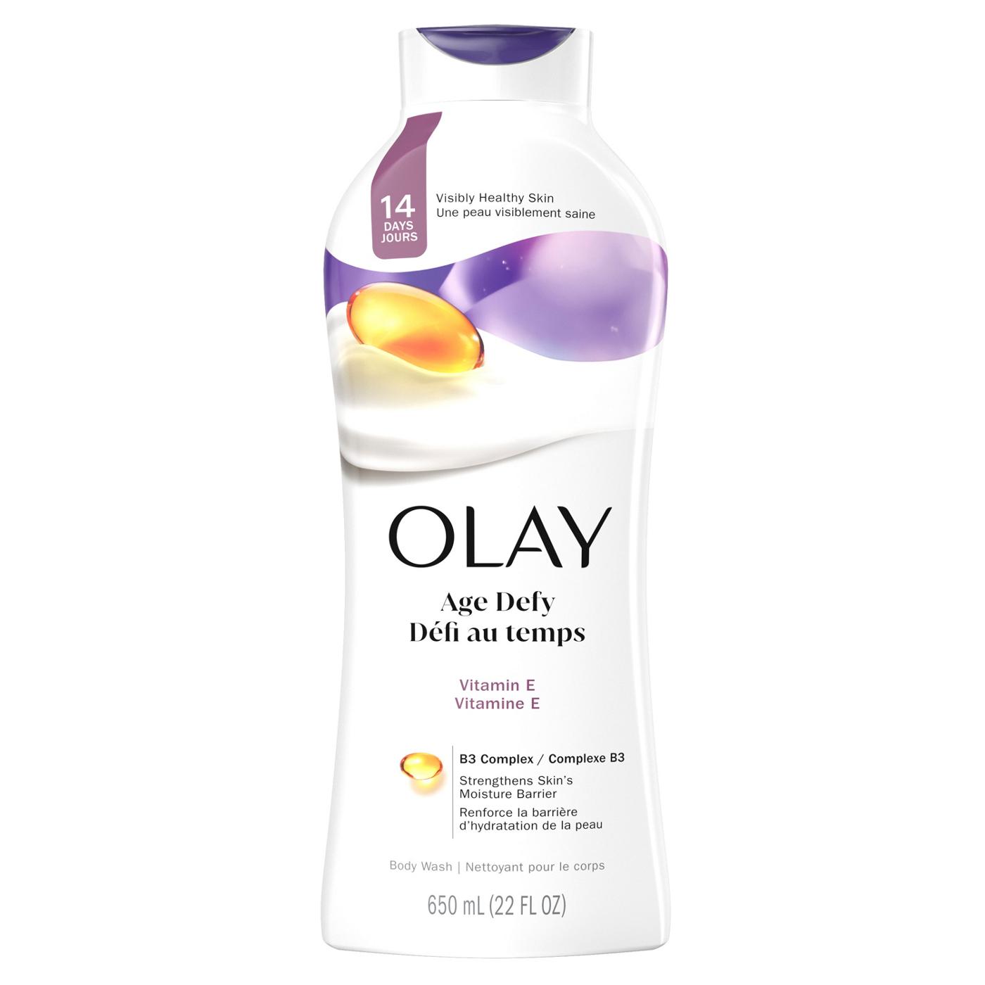Olay Age Defying Vitamin E Body Wash; image 2 of 7