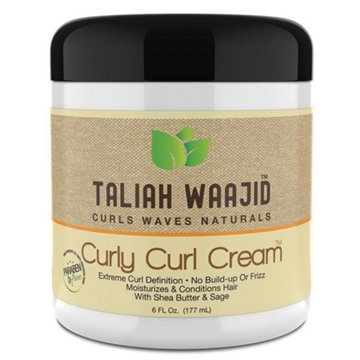 Taliah Waajid Curls, Waves & Naturals Frizz Control Hair Styling Cream, 6 oz