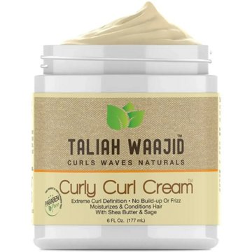 Taliah Waajid Curls, Waves & Naturals Frizz Control Hair Styling Cream, 6 oz