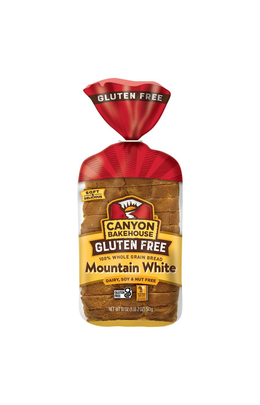 Canyon Bakehouse Gluten Free 100% Whole Grain Mountain White Bread; image 1 of 6