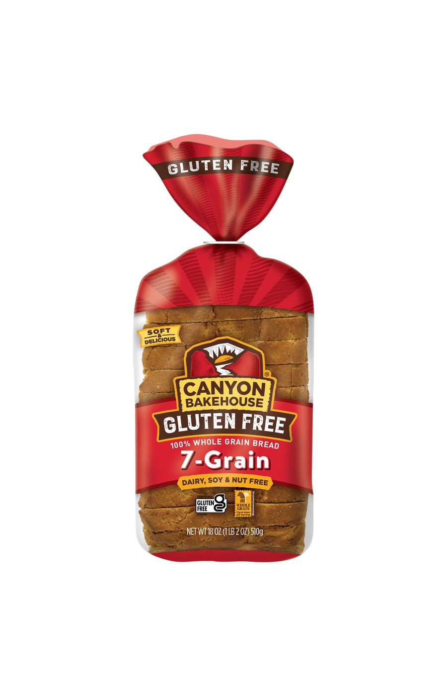 Canyon Bakehouse Gluten Free 100% Whole Grain 7 Grain Sandwich Bread; image 1 of 4