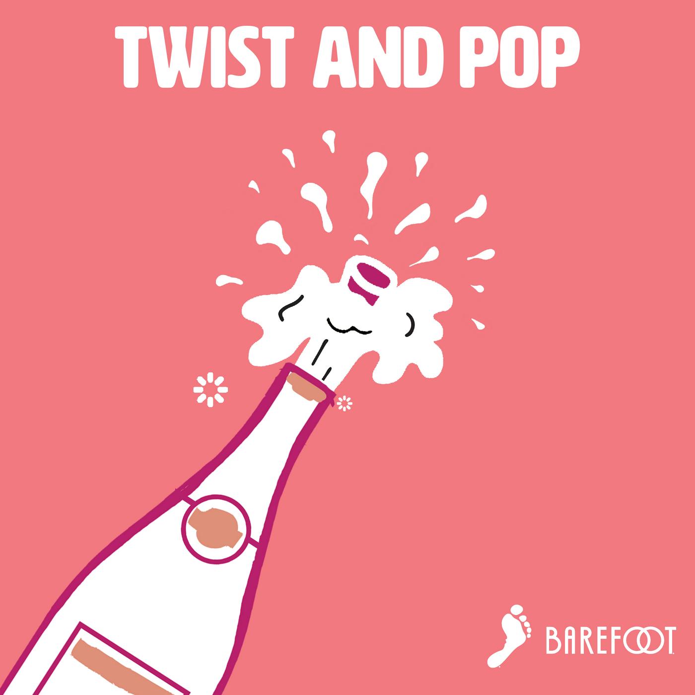 Barefoot Bubbly Pink Moscato Champagne Sparkling Wine; image 2 of 6