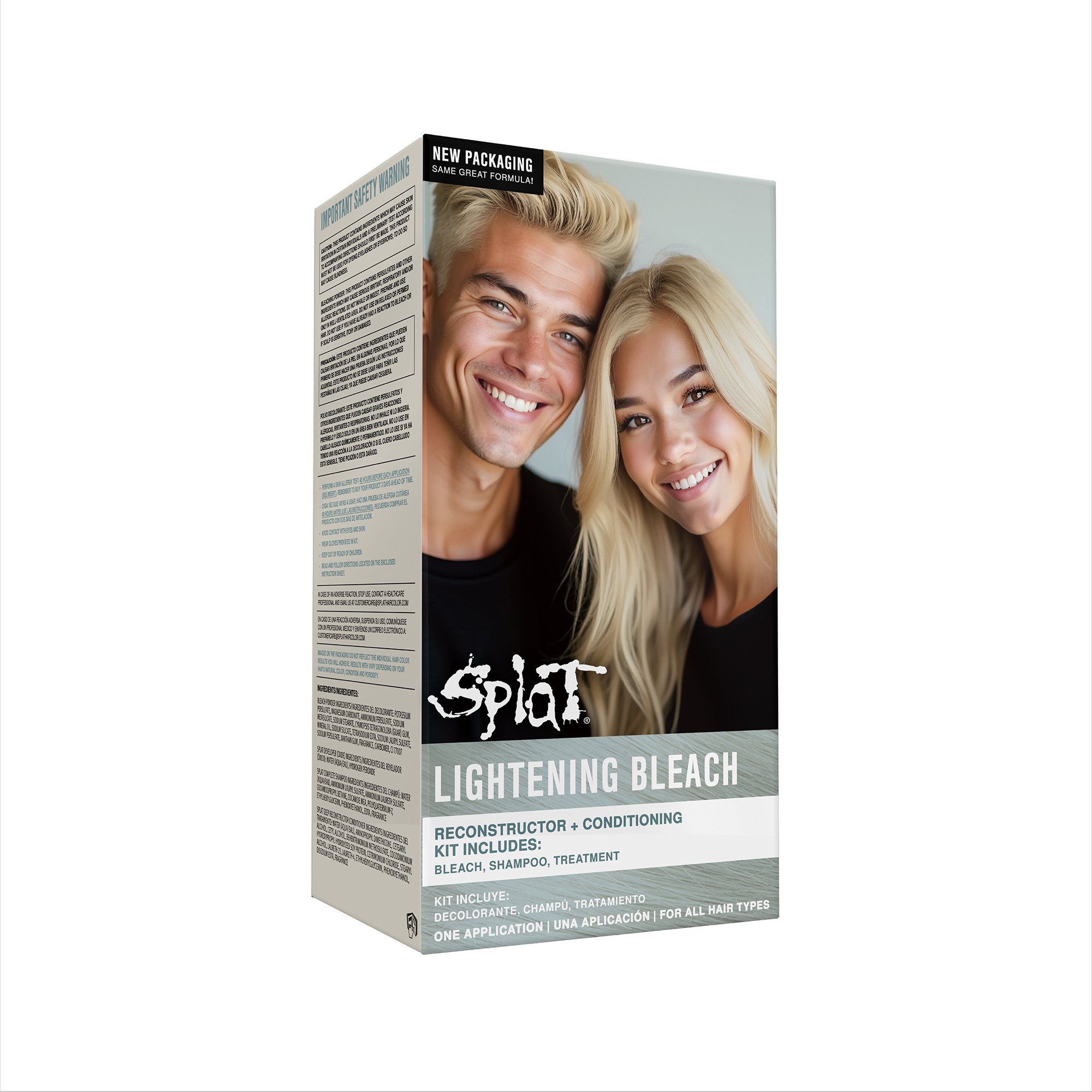 Splat Rebellious Colors Lightening Bleach Kit - Shop Hair Care at H-E-B