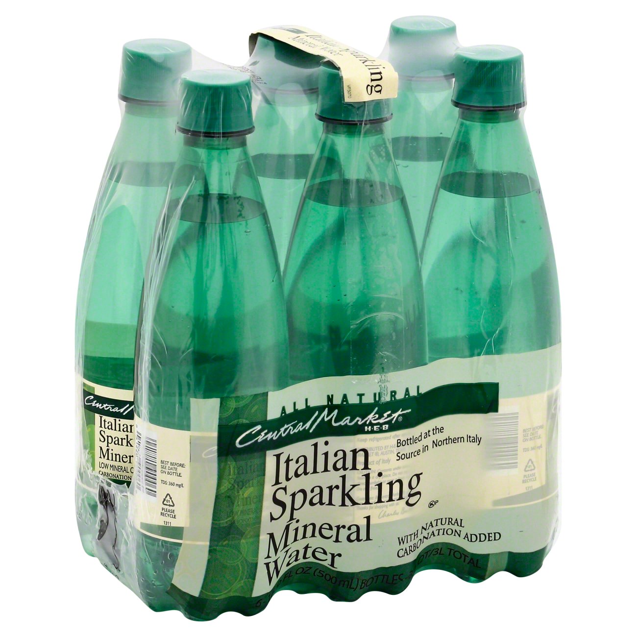 Central Market Italian Sparkling Mineral Water 16.9 oz Bottles - Shop ...