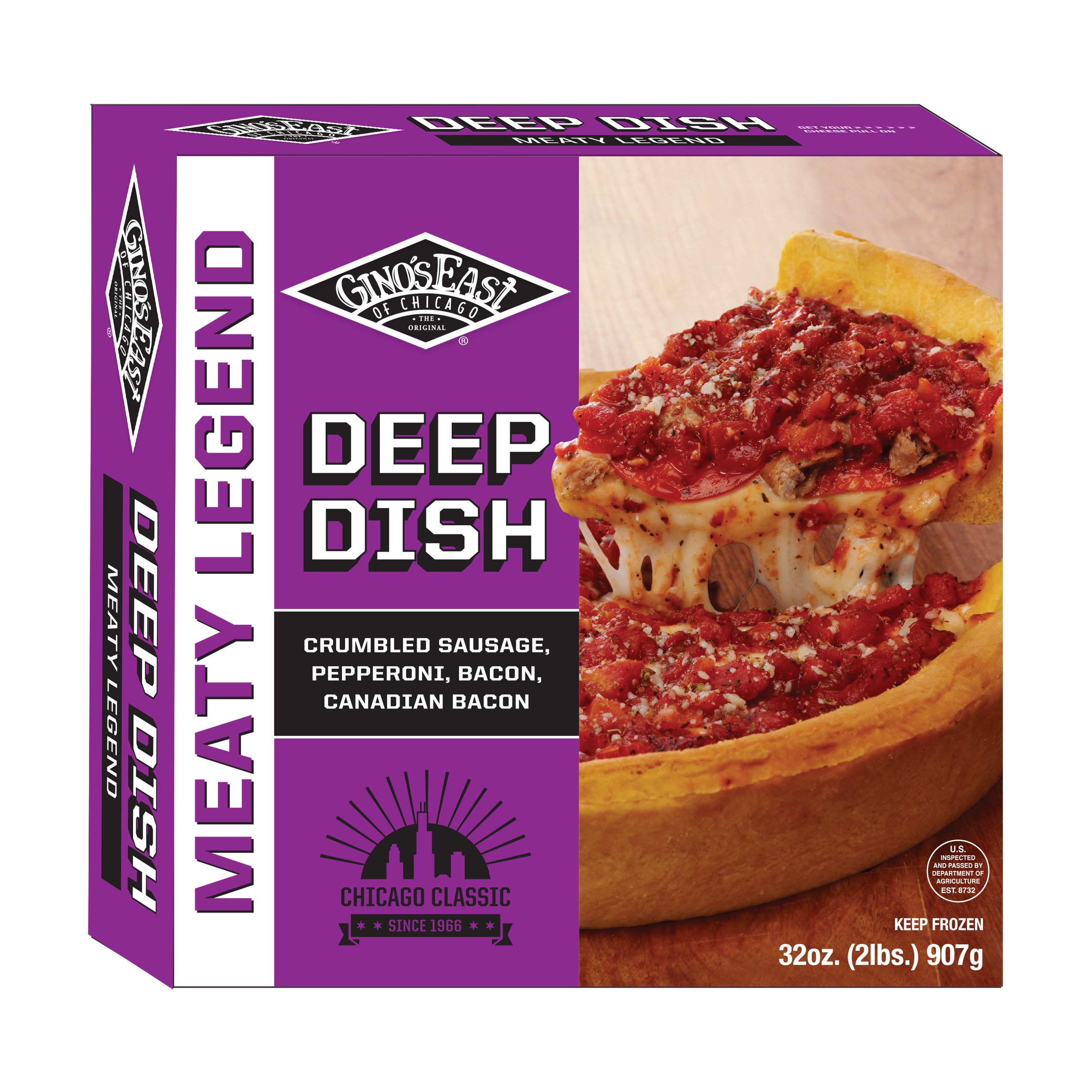 Ginos East Deep Dish Meaty Legend Pizza - Shop Pizza at H-E-B