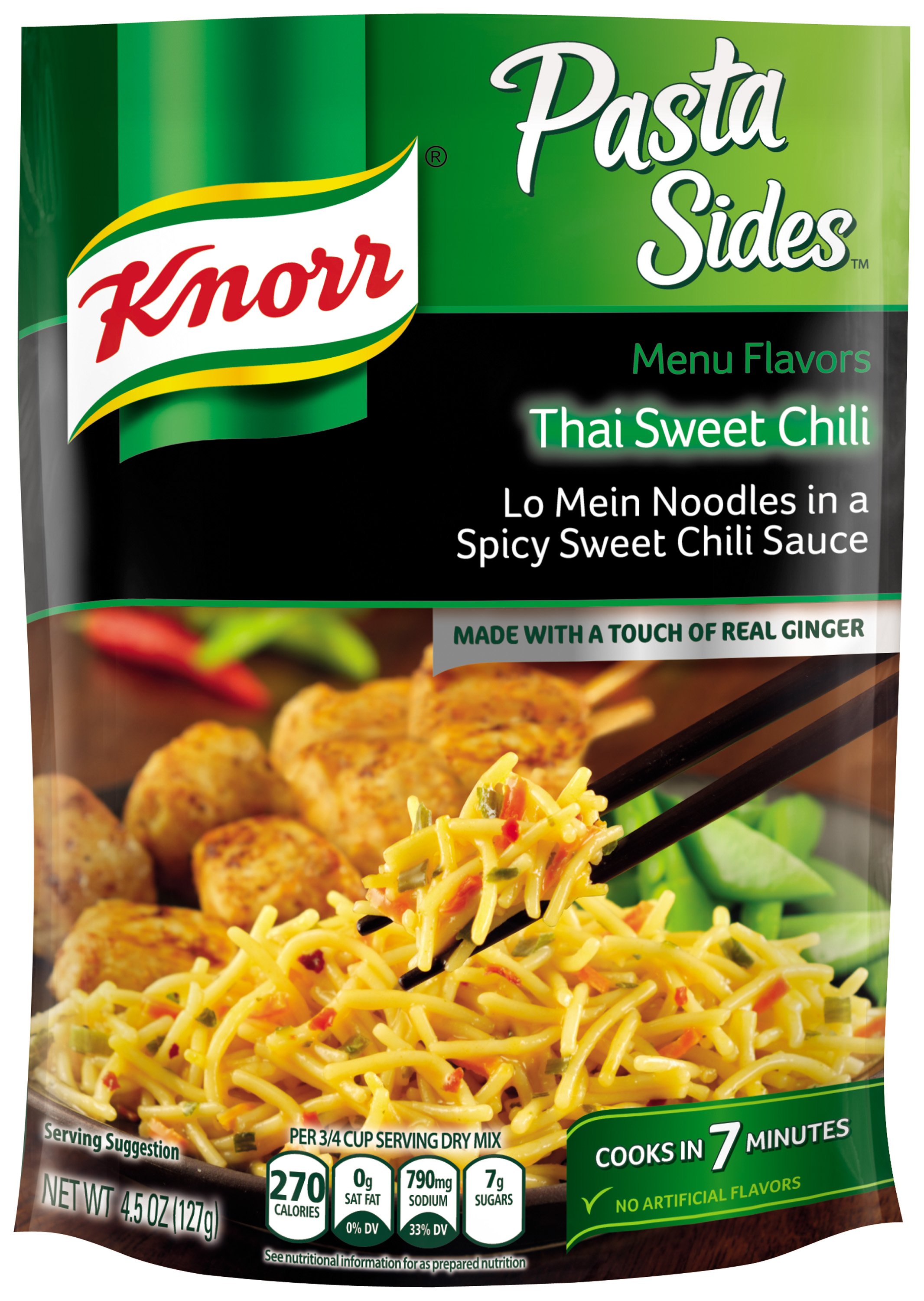 Knorr Thai Sweet Chili Lo Mein Noodles Pasta Sides - Shop Pantry Meals at  H-E-B